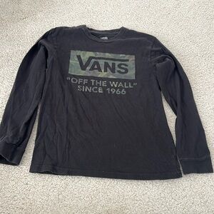 Boys Vans long sleeve T-shirt